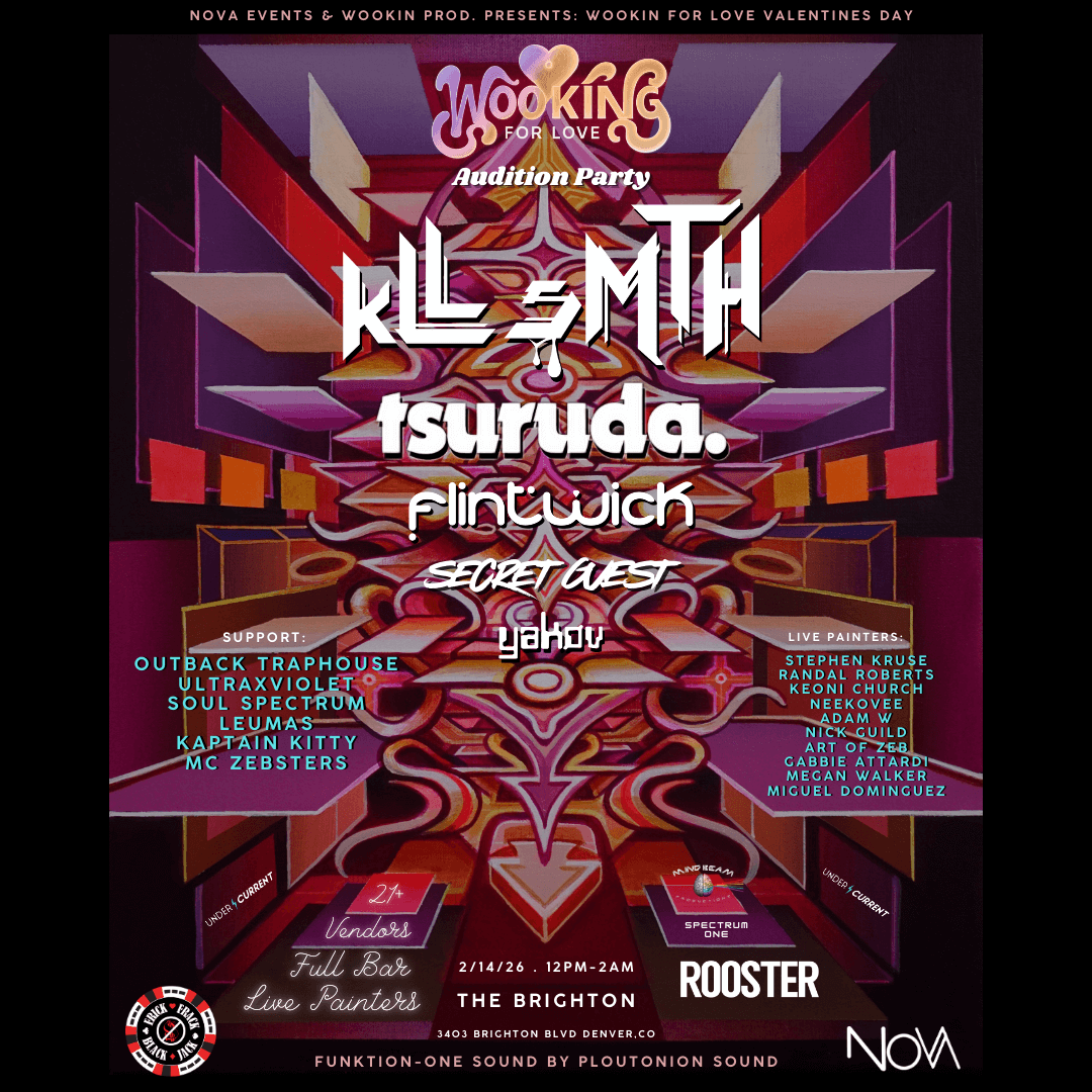 Wooking For Love — Valentine’s Auditions Party flyer